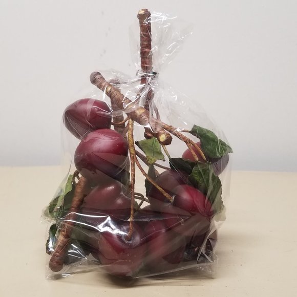 Artifical Faux Bing Cherry Decor (Pack of 12) - Picture 5 of 6